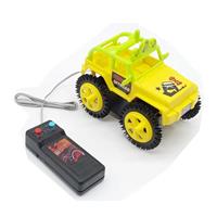 ماشین اسباب بازی مدل آفرود کنترلی زرد رنگ