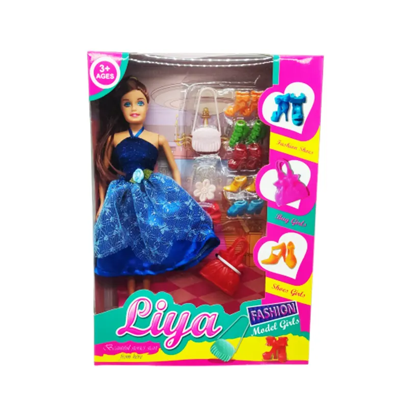 عروسک باربی با لوازم مدل لیا - Liya کد 3